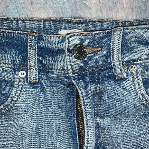 🥀 SOLD Garage Light Wash Denim Skirt - Picture 5 of 5